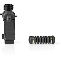 Nedis Elektronischer Aqua Stop - 3/4" Aussengewinde - 3/4" Innengewinde - Passend für: Dishwasher / Washing Machine - Schwarz