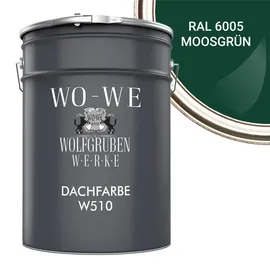 WO-WE Dachfarbe W510 Moosgrün 5 l