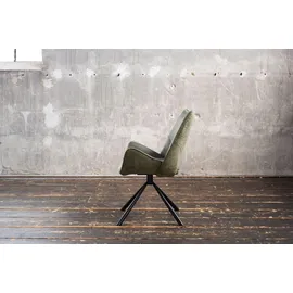 KAWOLA Drehstuhl VELO Polyester graugrün