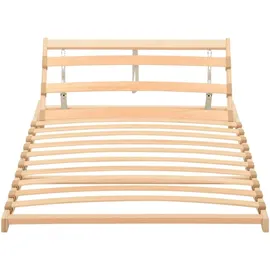 vidaXL Lattenrost mit 13 Latten Verstellbares Kopfteil 80x200 cm