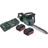 Metabo MS 36-18 LTX BL 40 inkl. 2 x 5,5 Ah Akku + Doppelladegerät
