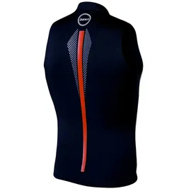 ZONE3 Unisex-Adult Neoprene Vest Warmth, Schwarz-Rot, M