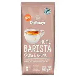 Dallmayr Home Barista Crema e Aroma B RA Kaffeebohnen kräftig, 1000,0 g