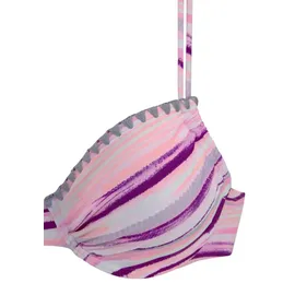 VENICE BEACH Bügel-Bikini, mit Häkelkanten, rosa
