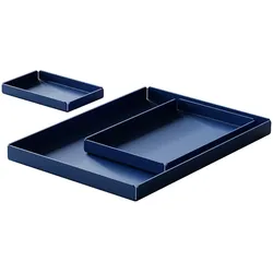 Nichba Design - Tablett, blau (3er-Set)