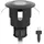 ledscom.de LED Bodeneinbauleuchte rund Aluminium 5,0 cm IP65 2er Set schwarz
