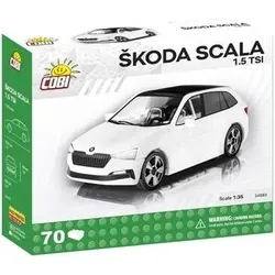 COBI 24583 1:35 SKODA SCALA 1.5 TSI weiß