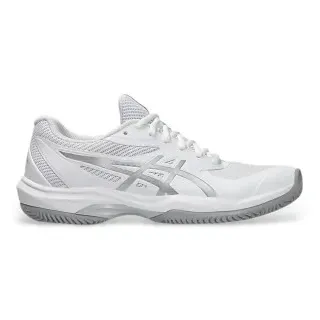 Asics für Damen. 1042A282 Spiel ff ton/oc grau, weiß Spiel ff ton/oc grau, weiß Schuhe (41.5), Wohnung, Schnürsenkel, Sportlich, Multisport