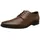 CLARKS Howard Walk Schuhe Dark Tan Lea 45