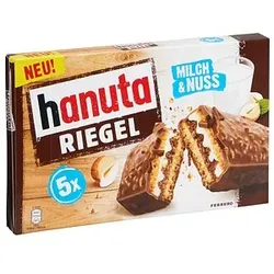 hanuta Nussriegel 5 Riegel