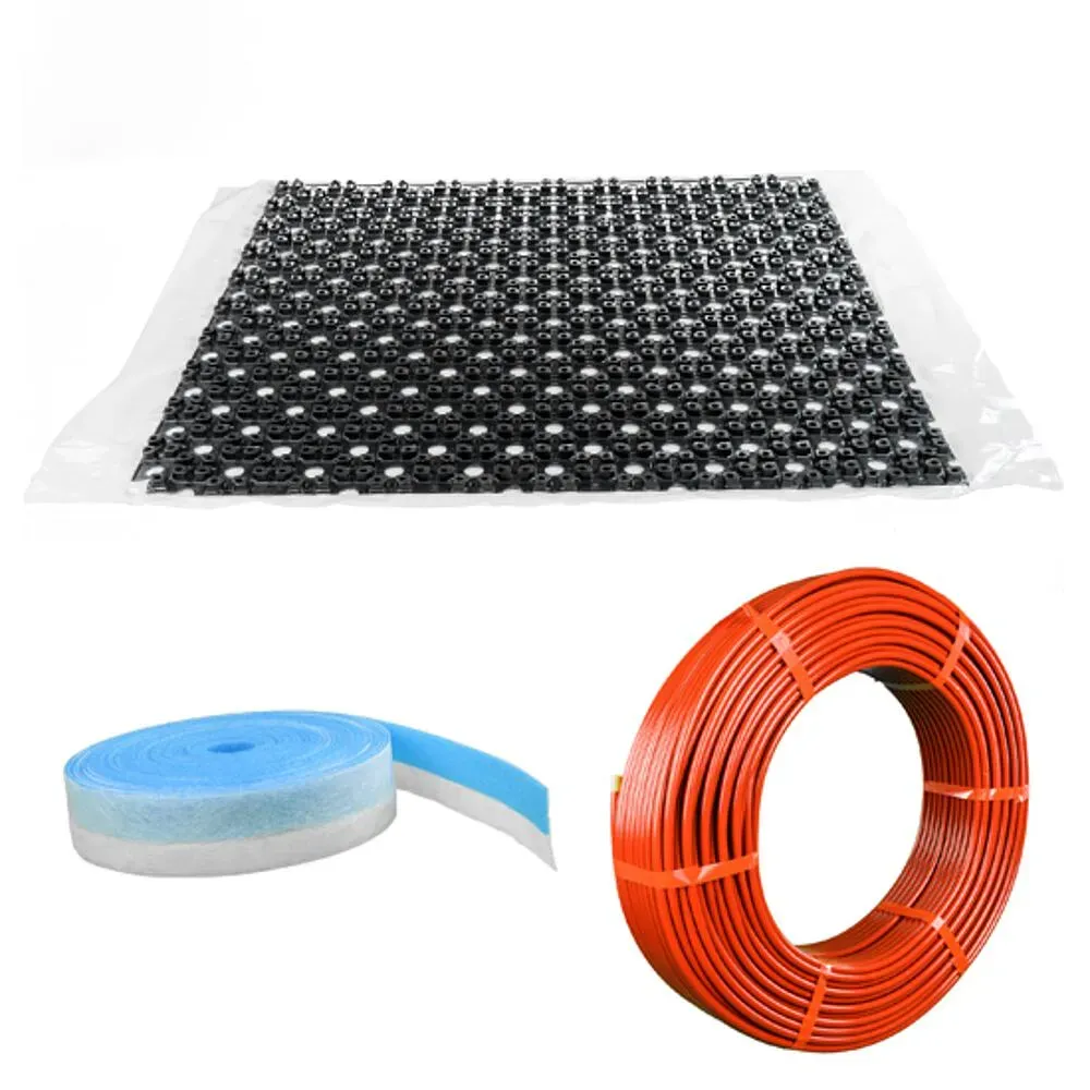 Ratiodämm Komplettpaket Fußbodenheizung Mini Dünnschichtsystem, VA 10 (Ausführung: 30 m2)