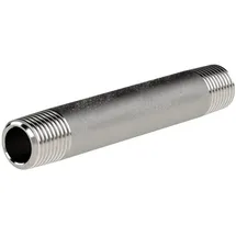 Riegler Rohrdoppelnippel 23, AG/AG, R 1/2, Länge 120,0 mm