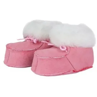 Mein Style Lammfell-Babyschuhe Babystiefel (1 Paar, 1-tlg., 1 Paar) rosa 24 EU