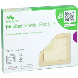 PARAM Mepilex Border Flex Lite Schaumverb 7.5x7.5cm