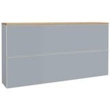 Höffner Hängeschrank - grau ¦ Maße (cm): B: 160 H: 83 T: 31