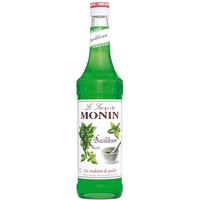 Monin Basilikum Sirup 1000ml für Cocktails, Speisen und Getränke