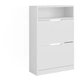 Vicco Luca 59 x 90 x 22 cm 2 Klappfächer weiß