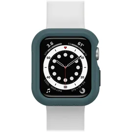 Otterbox All Day Bumper für Apple Watch Series SE (3/2nd/1st gen)/6/5/4-44mm, stoßfeste, sturzsichere, schlanke Schutzhülle für Apple Watch, schützt den Display und die Kanten, Grün/Blau