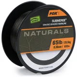 Fox International EdgesTM Naturals Submerge 300 M Geflochtene Schnur - Grey / 0.380 mm