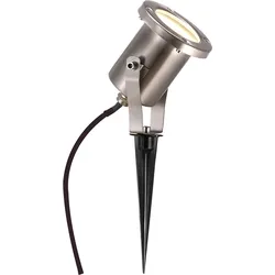 Gartenleuchte NORDLUX "Taurus", silber (edelstahlfarben), H:31cm, Lampen