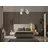 JV Möbel Luxus Design Bett 0 x 0 cm Weiß