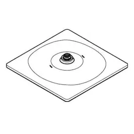 Grohe Rainshower Mono 310 Cube Kopfbrause 26568000