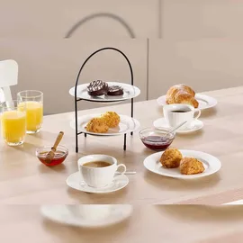 Ritzenhoff & Breker 2-stöckige Etagere Tjäna 28 cm Metall Schwarz