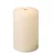 Lumineo LED Kerze mit Timerfunktion 7,5 x 14,5 cm creme