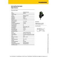 Turck Opto-Sensor DS18VP6LPW W/30