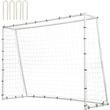 Vevor Fußball Rebounder Kickback Tor Rückprallwand 242X184cm Einstellbar