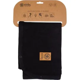 Cloby Multifunktionale Decke mit UV Schutz 50+ schwarz