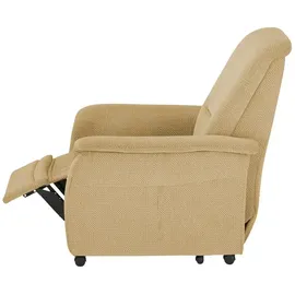 Polstermöbel Oelsa Fernsehsessel Sarah Flachgewebe 91 x 103 x 97 cm Orange elektrisch