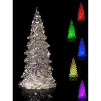 Weihnachtsbaum LED Acryl, klein (12,5cm)