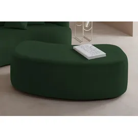 LeGer Home by Lena Gercke Hocker Dilara Polyester 143 x 45 x 68 cm Dunkelgrün