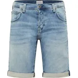Mustang Herren Jeans-Short Style Chicago Shorts, blau gebleicht - 34