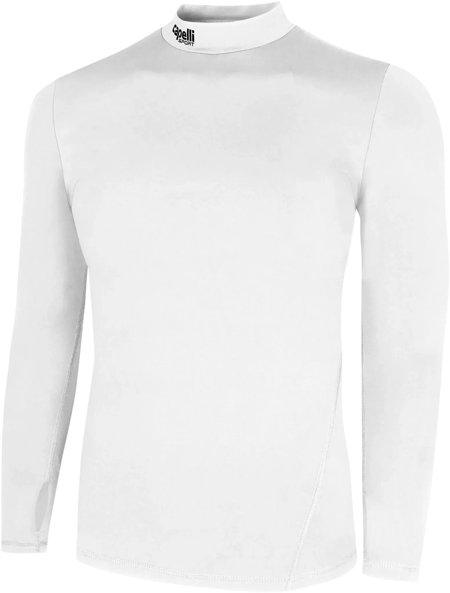 Capelli Sport Langarmshirt, mit Daumenlöchern Capelli Sport white/black M