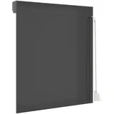 vidaXL Rollladen Anthrazit 110 x 130 cm Aluminium und Polyurethan