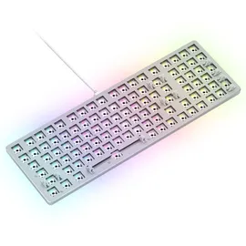 Glorious PC Gaming Race Glorious GMMK 2, Barebone Tastatur, Full Size 96%, Weiß