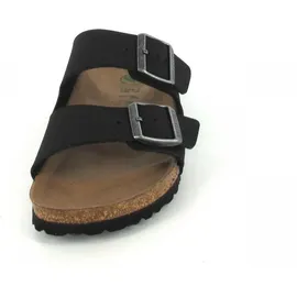 Birkenstock Arizona Vegan Birko-Flor Nubuk schmal schwarz 38