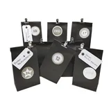 Frau Wundervoll DIY Adventskalender Weihnachtszeit schwarz silber