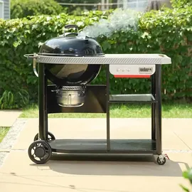 Weber Performer Premium 57 cm schwarz/silber