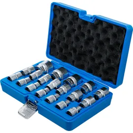 BGS Steckschlüssel-Einsatz-Satz Sechskant 12,5 mm (1/2") SW 8 - 32 mm 19-tlg.