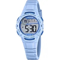 Calypso Kinderuhr Digital - Kautschuk Blau - Wasserdicht 10 ATM - Datum & Kalender Chronograph Doppelte Zeitzone Licht Alarm 12/24h - Junior Collection - K5852/2