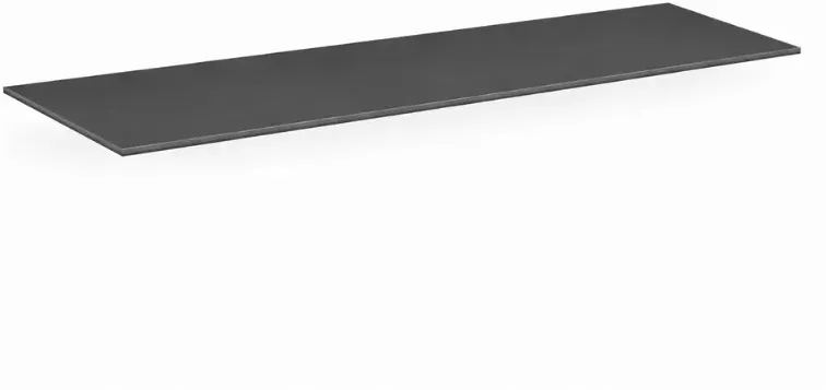 Tischplatte 2000 x 800 x 18 mm, Graphit