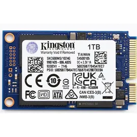 Kingston KC600 1 TB mSATA