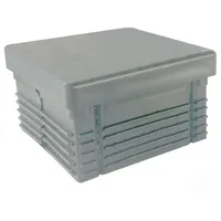 Elephant Pfostenkappe grau für Basic Pfosten 88x88 mm