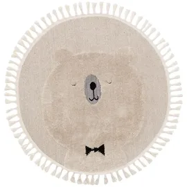Lytte Kinderteppich, Momo Cream ø 120 cm, - Teppich Kinderzimmer