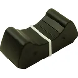 Cliff FC72621 FC72621 Schiebeknopf Schwarz (L x B x H) 26 x 11.6 x 10 mm 1 St.