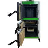 Holzkessel automatischer Scheitholzkessel A+ Holzvergaser 22 kW Holzheizung Holz