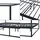[en.casa] Himmelbett Kristianstad Metall 140x200 cm